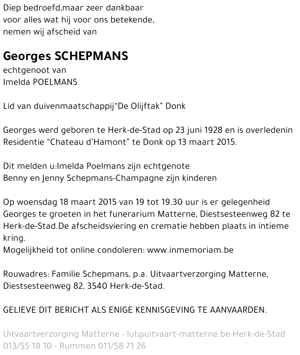 Georges Schepmans