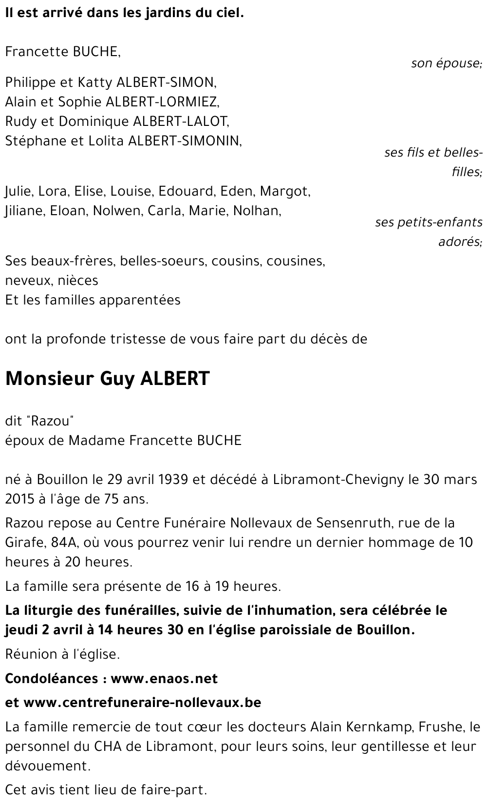 Guy ALBERT
