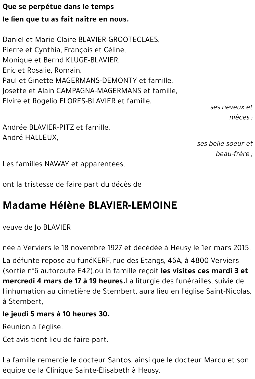 Hélène BLAVIER-LEMOINE