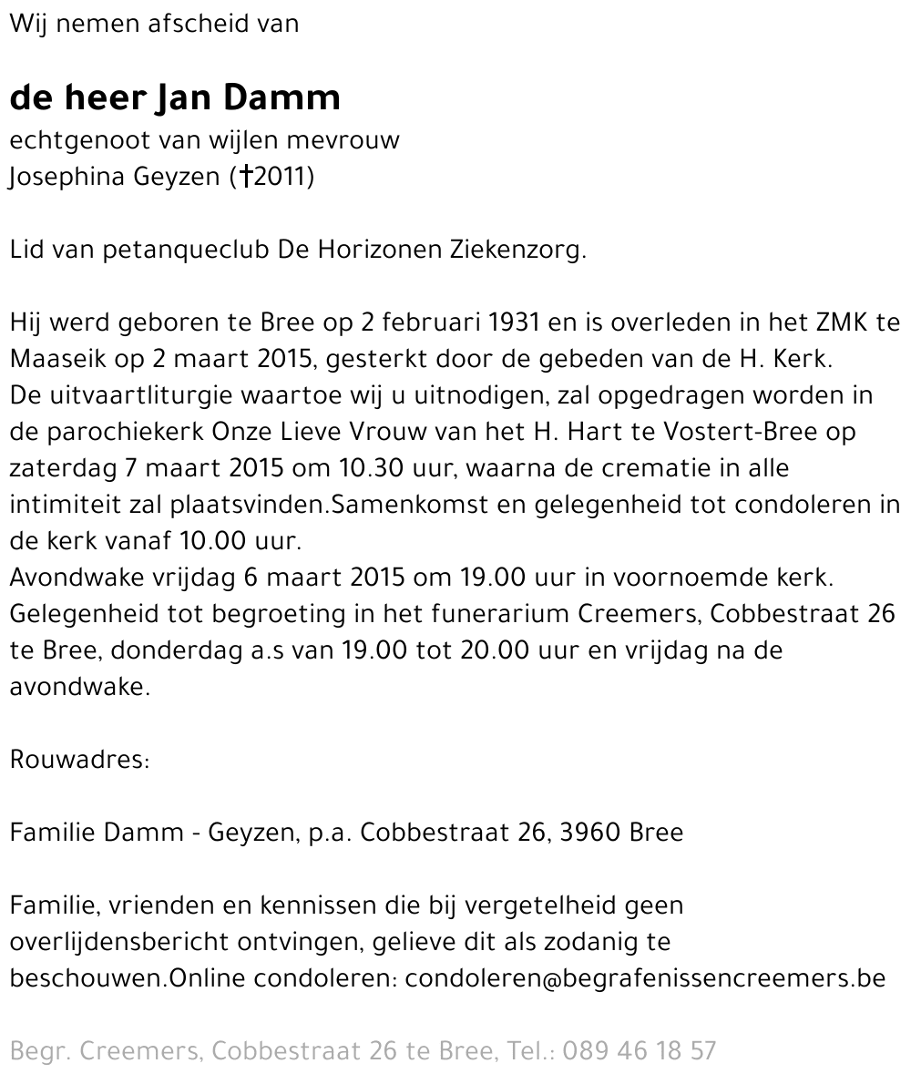 Jan Damm