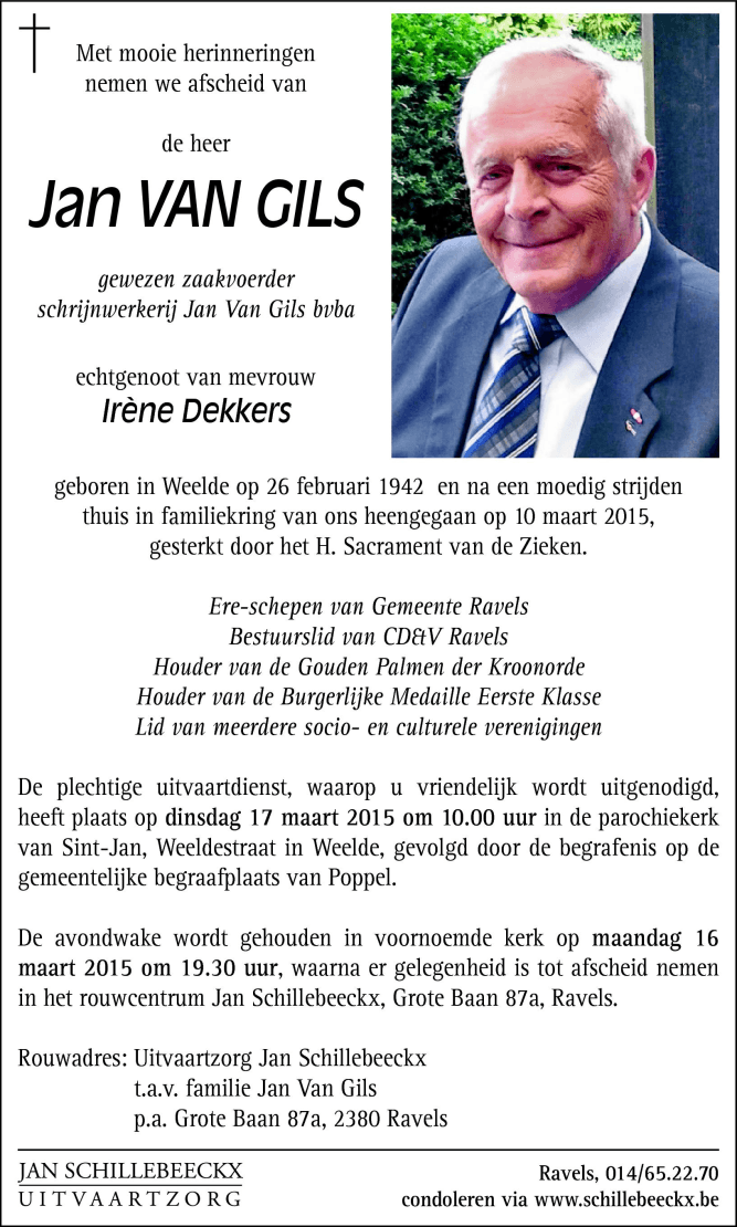 Jan Van Gils