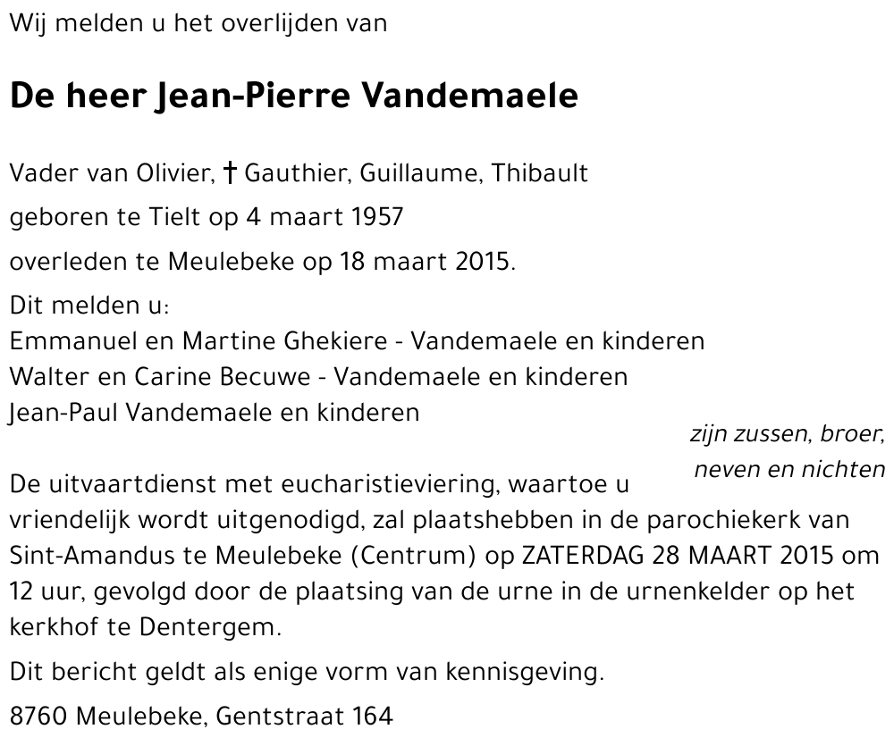 Jean-Pierre Vandemaele