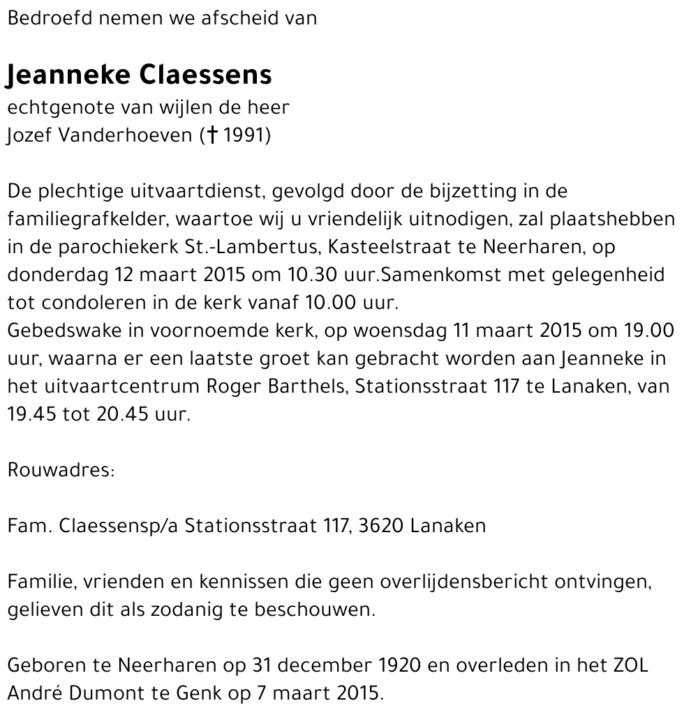 Jeanneke Claessens