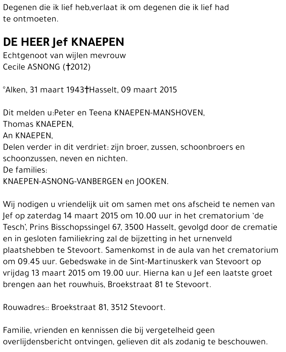 Jef KNAEPEN