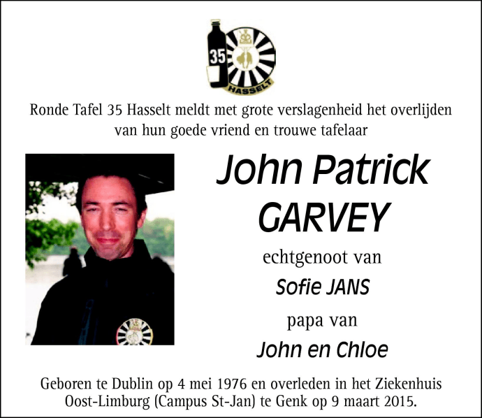 John Patrick Garvey