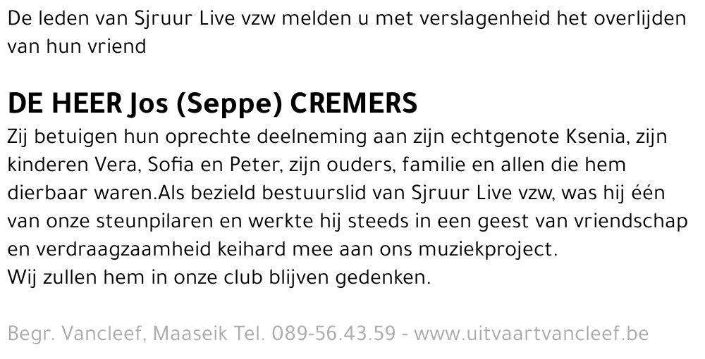 Jos Cremers