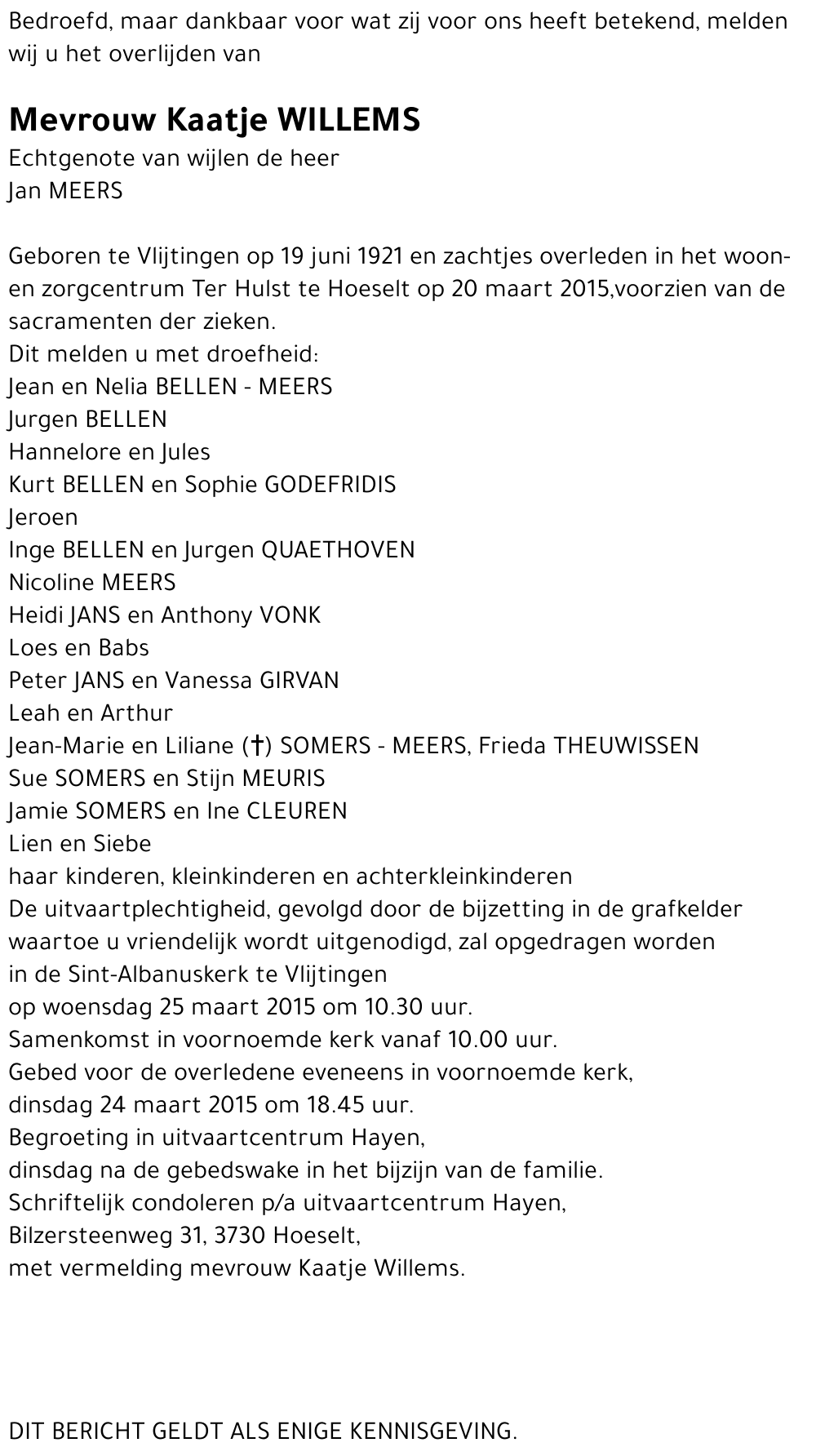 Kaatje WILLEMS