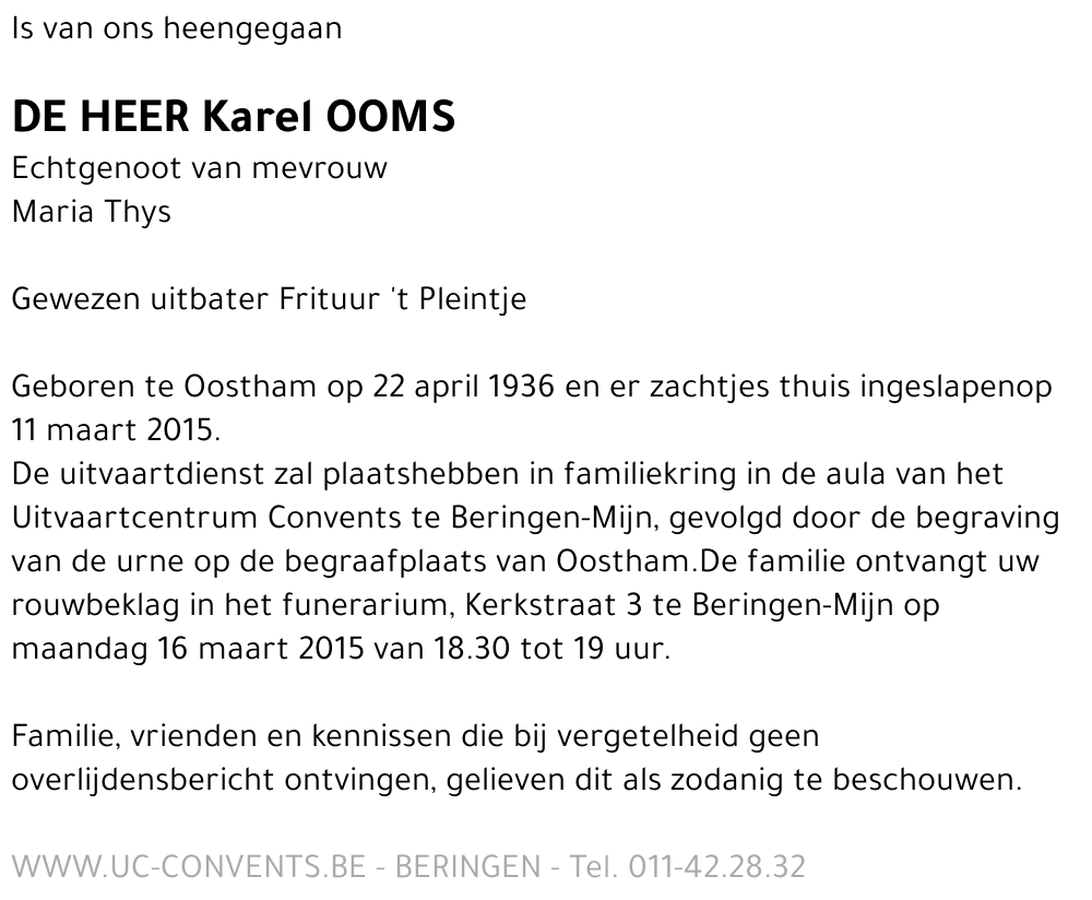 Karel Ooms