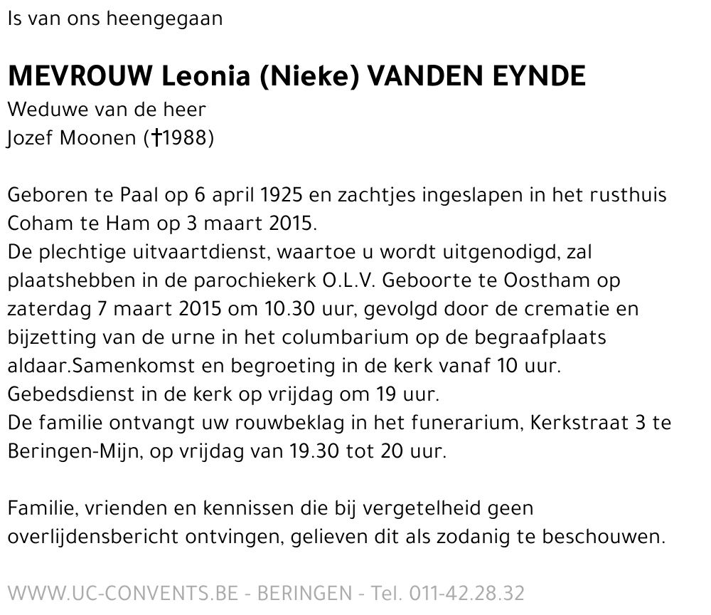 Leonia Vanden Eynde