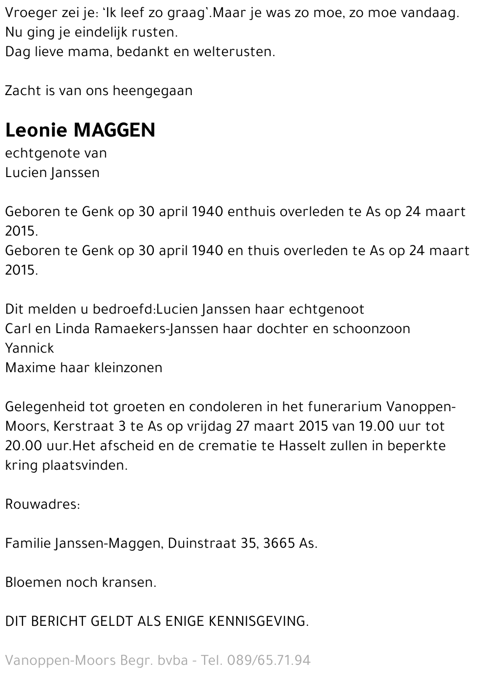 Leonie Maggen