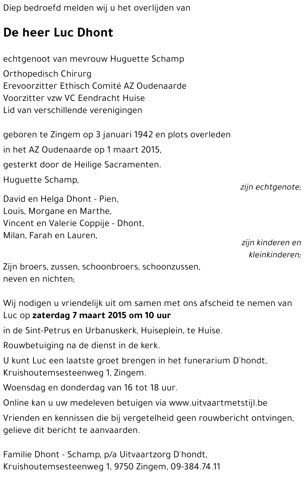 Luc Dhont