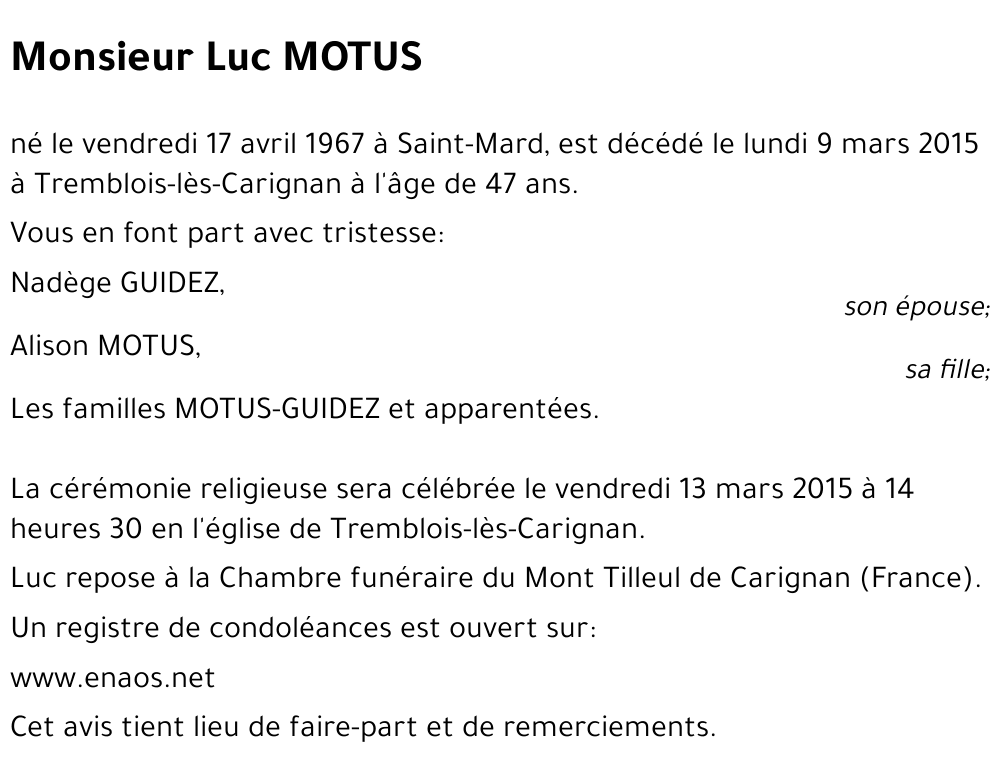Luc MOTUS