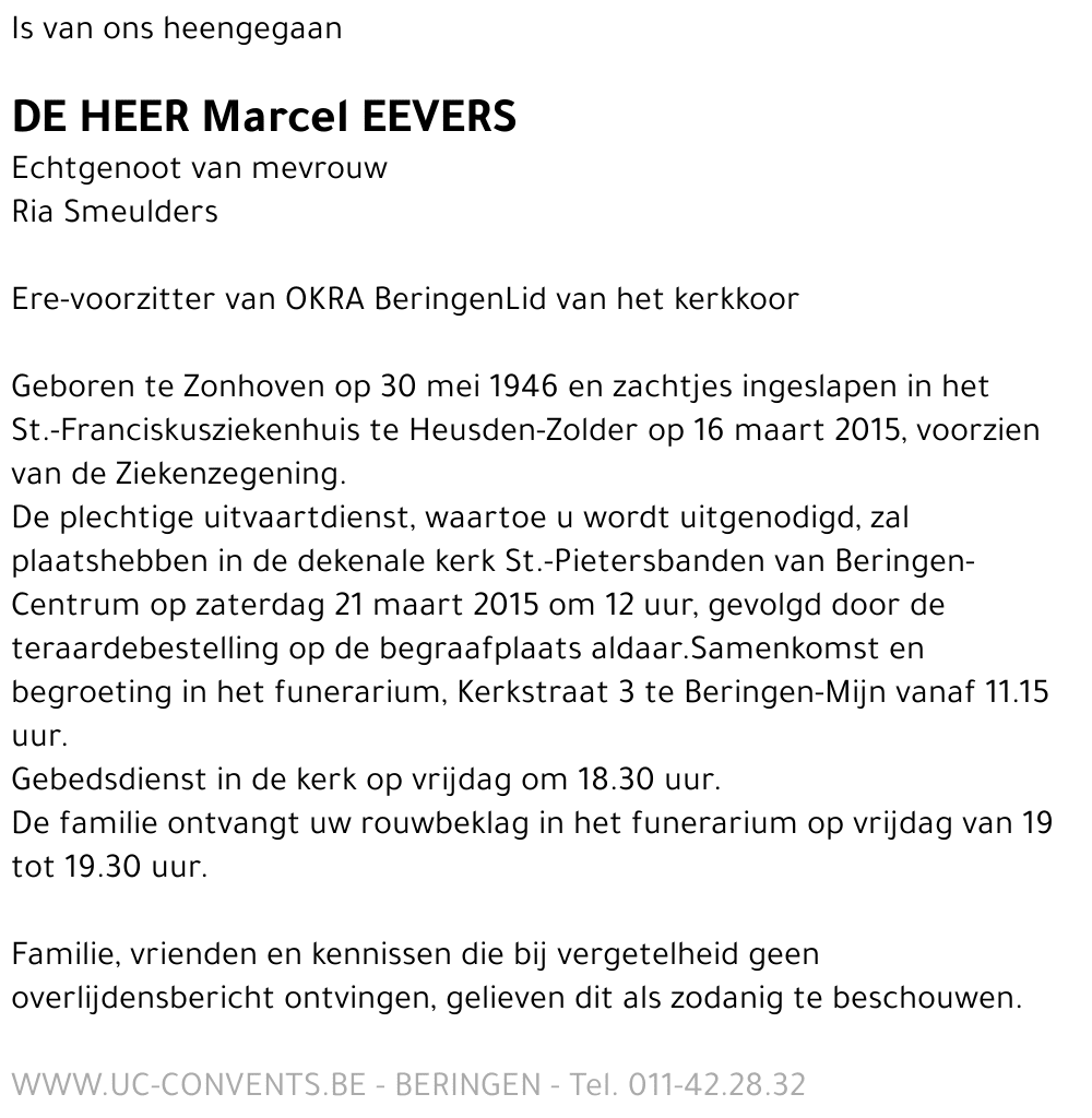 Marcel Eevers