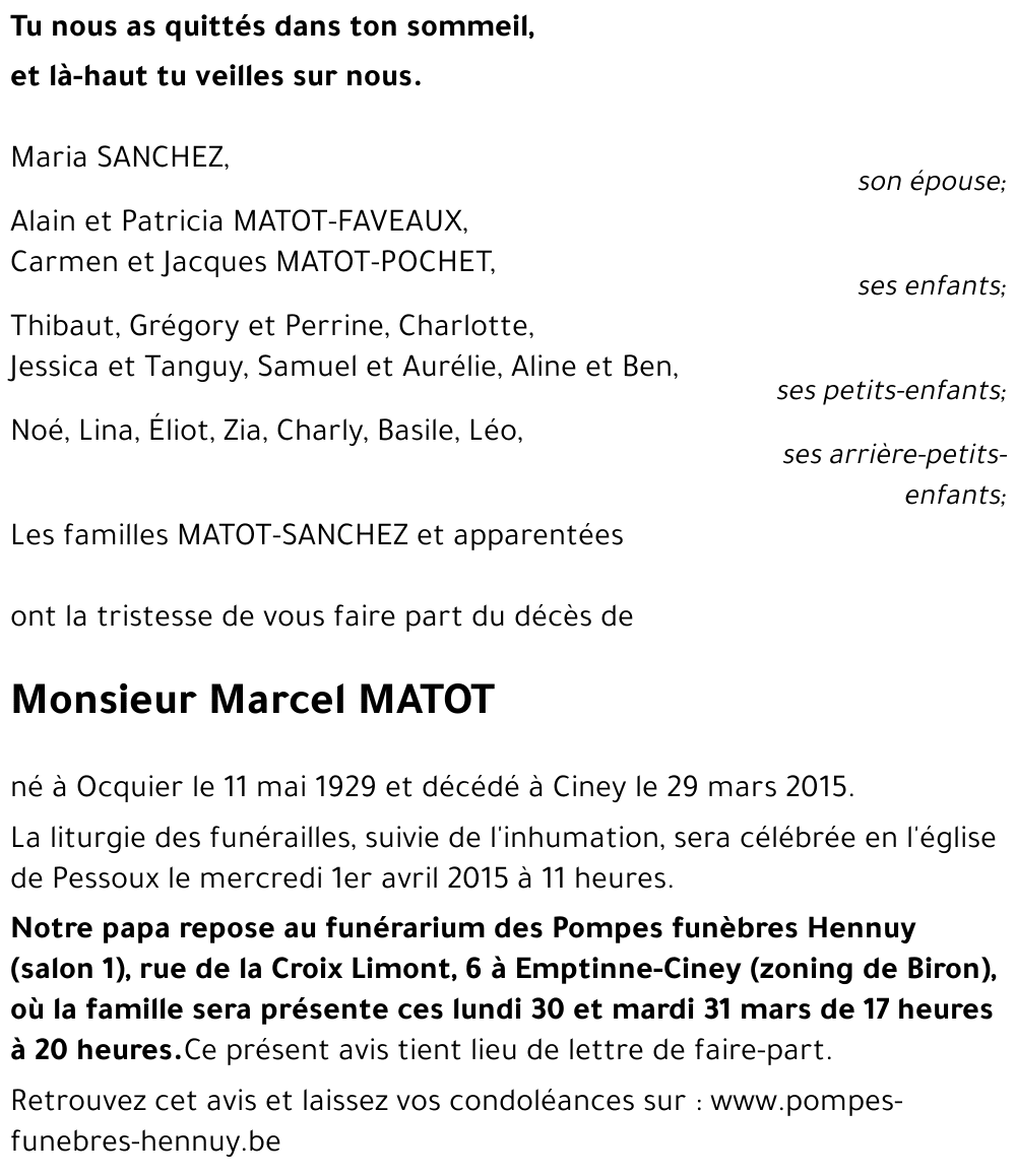 Marcel MATOT