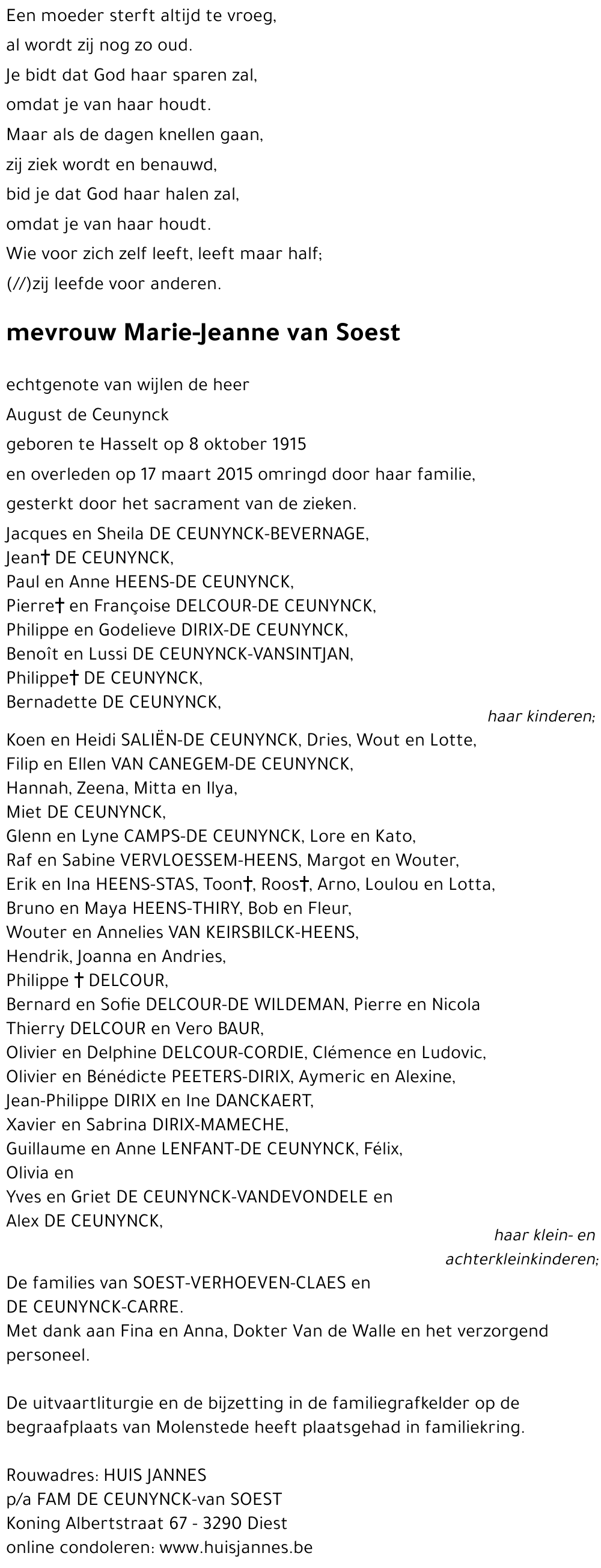 Marie-Jeanne van Soest