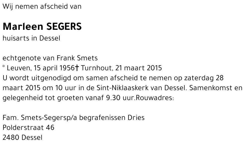 Marleen Segers