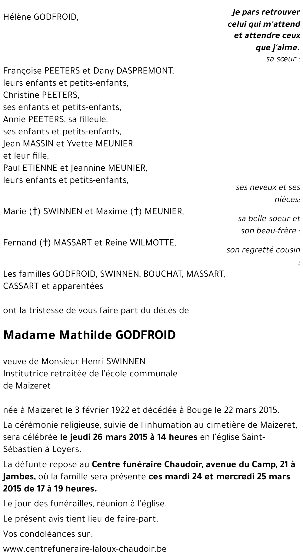 Mathilde GODFROID