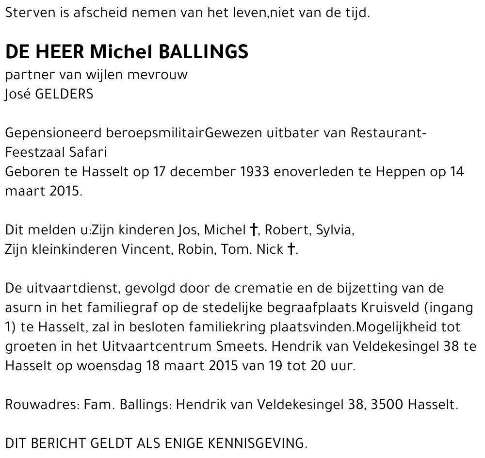 Michel Ballings