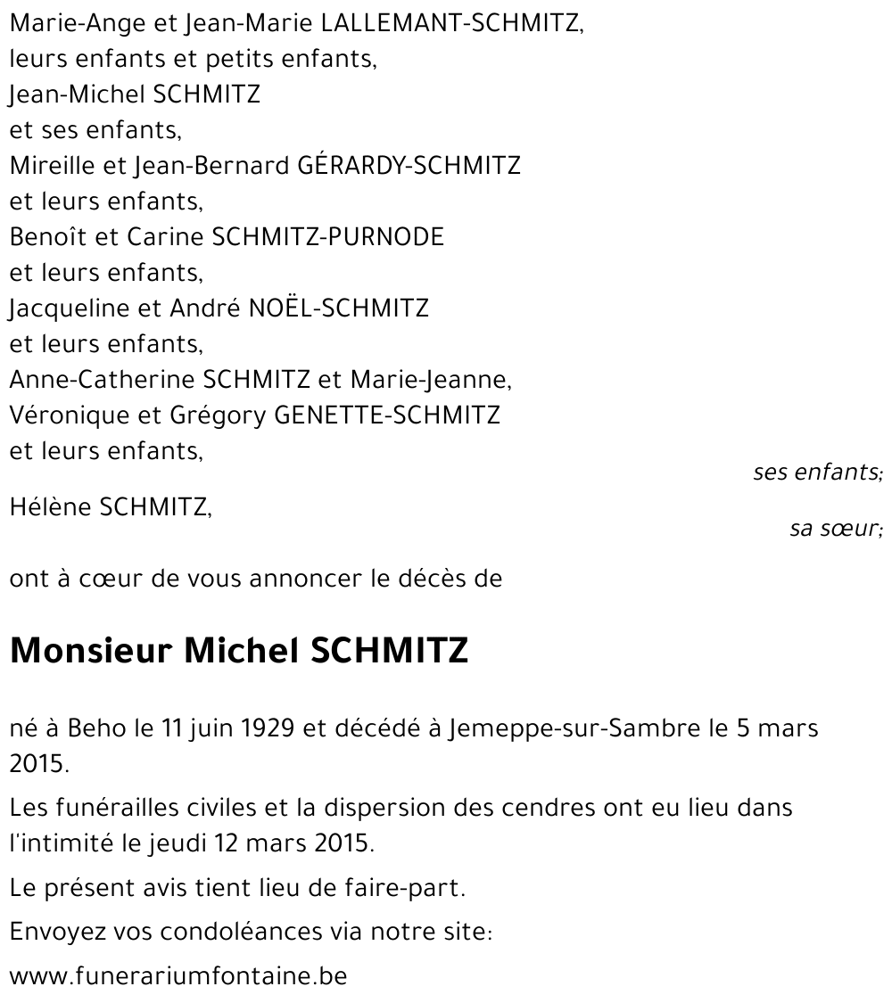 Michel SCHMITZ