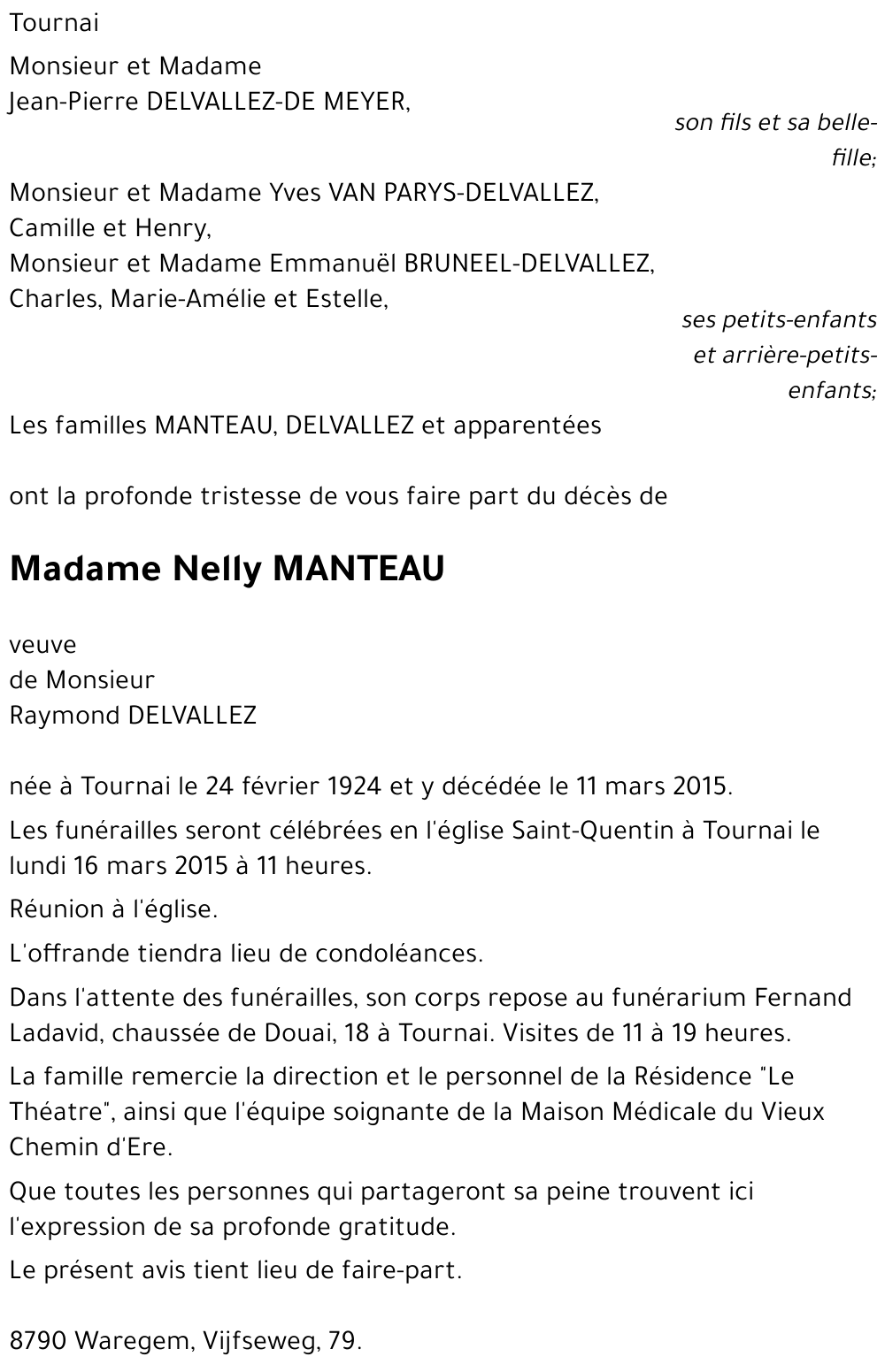 Nelly MANTEAU