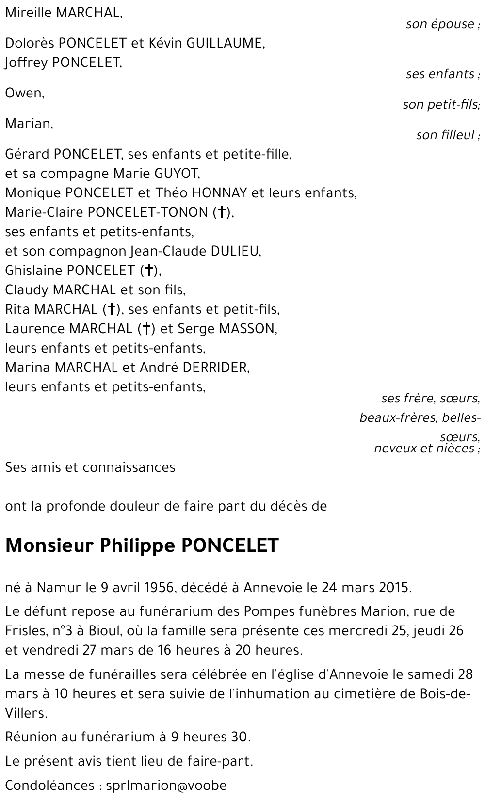 Philippe PONCELET