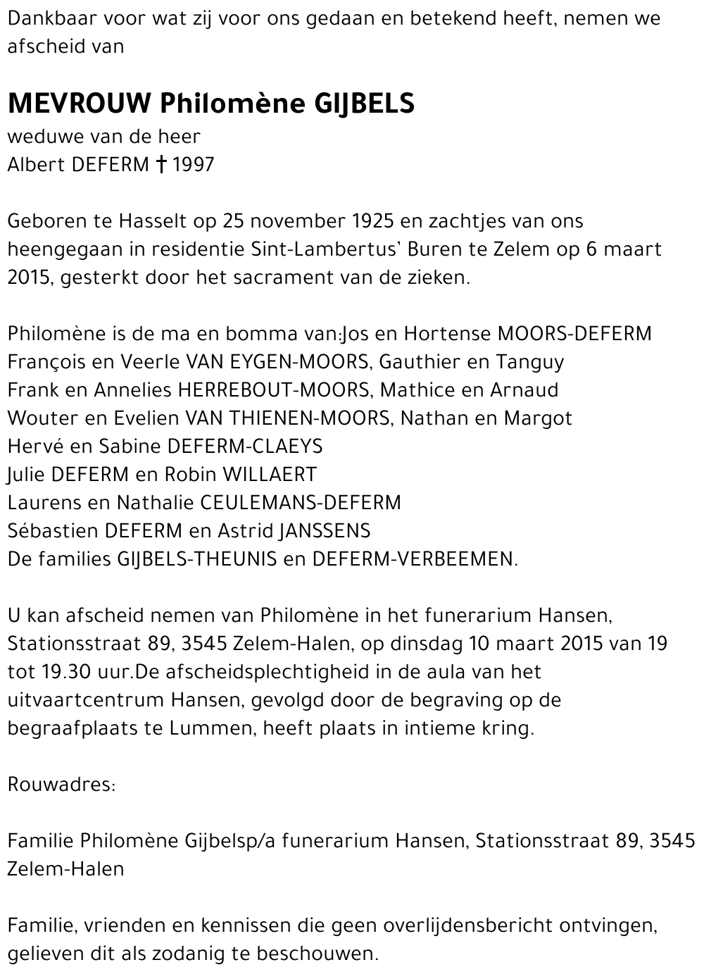 Philomène GIJBELS