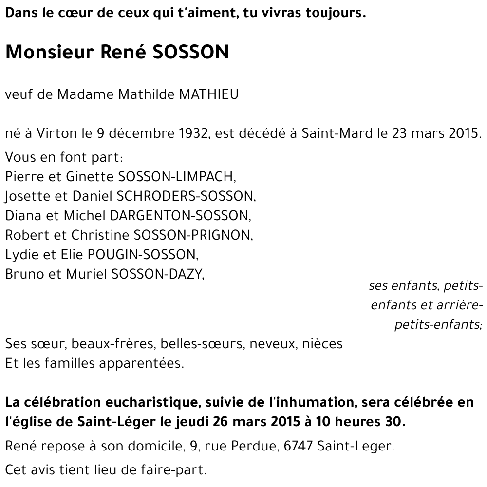 René SOSSON 