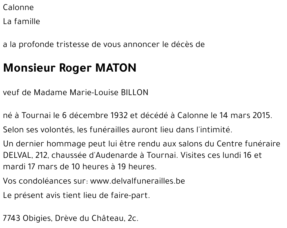 Roger MATON