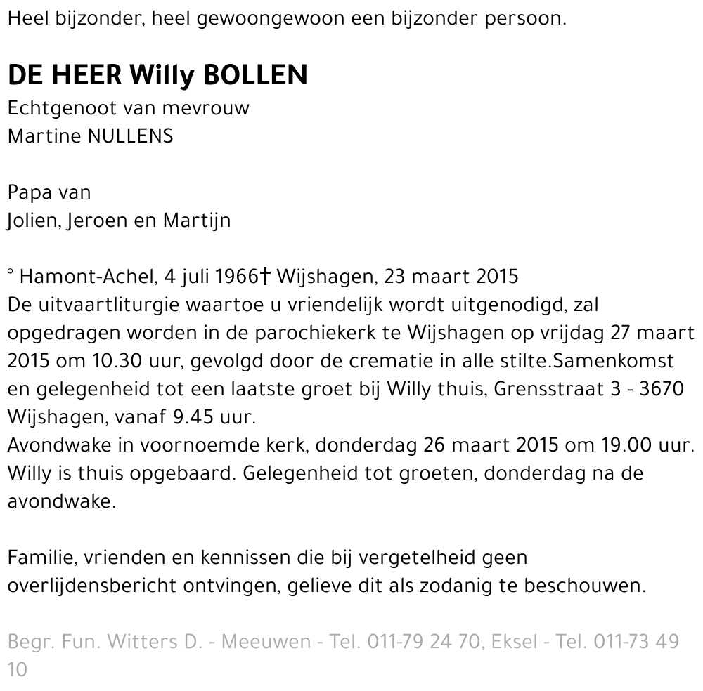 Willy Bollen