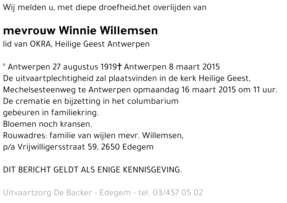 Winny Willemsen