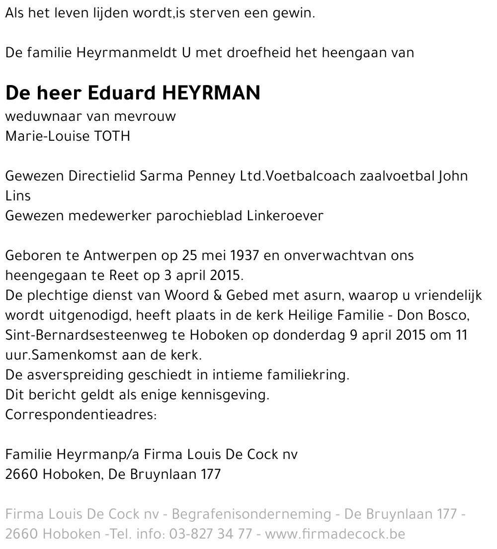 Eduard Heyrman