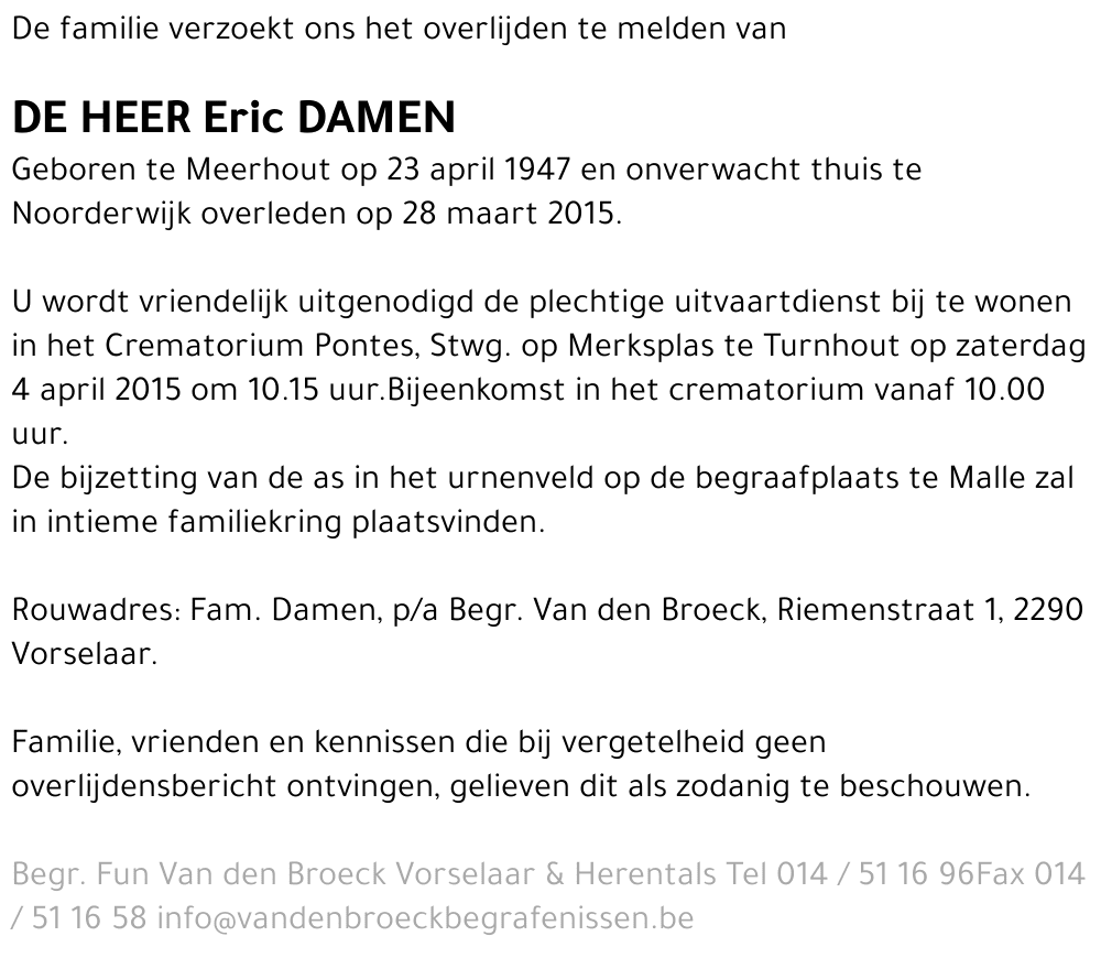 Eric Damen