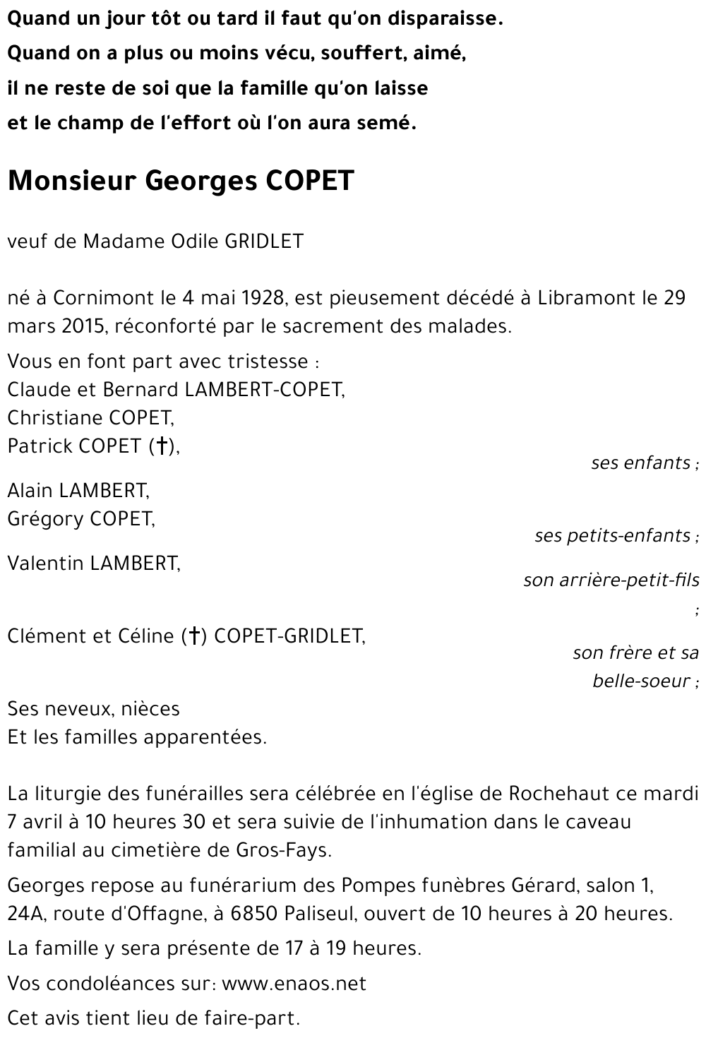 Georges COPET