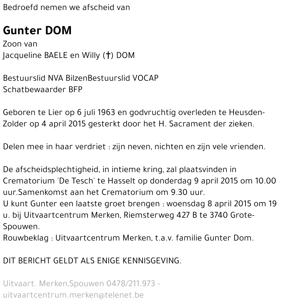 Gunter DOM