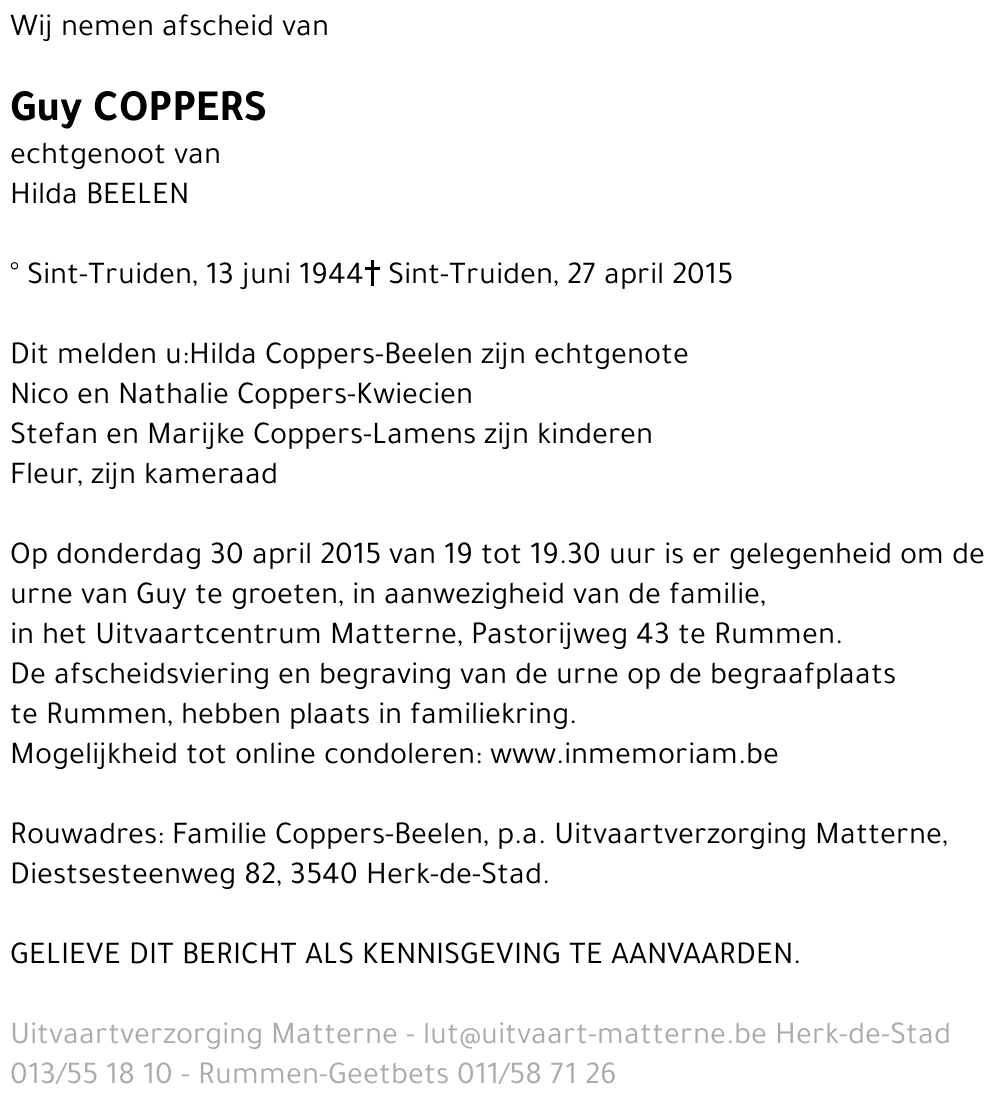 Guy Coppers