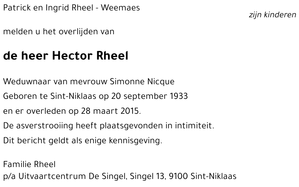 Hector Rheel