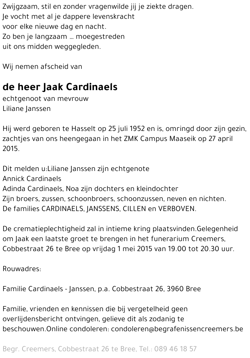 Jaak Cardinaels