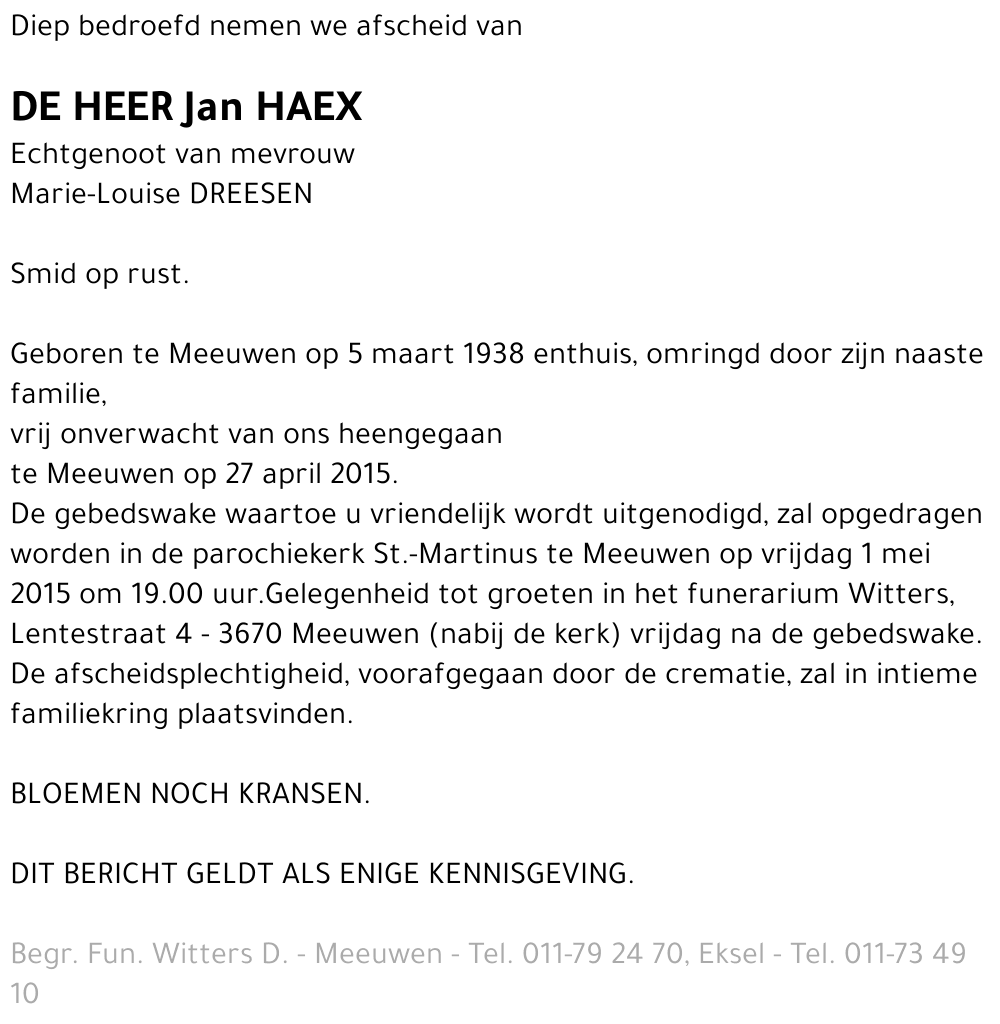 Jan Haex
