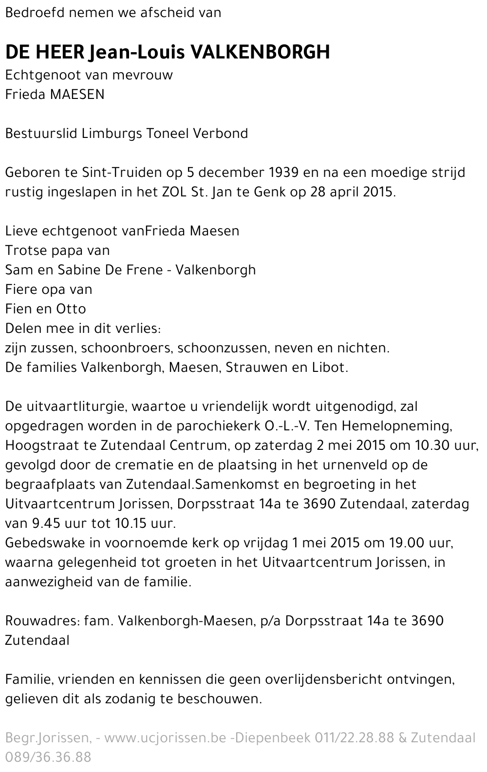 Jean Louis Valkenborgh