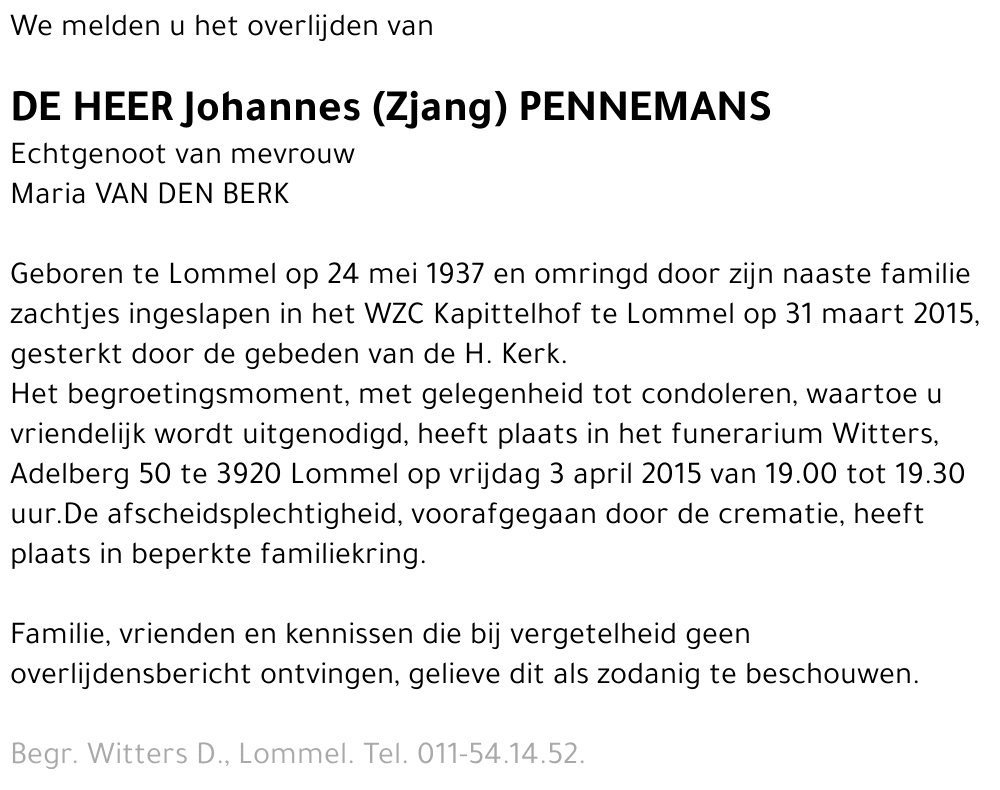Johannes Pennemans