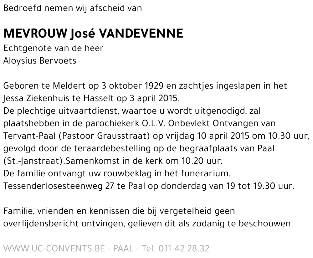 José Vandevenne