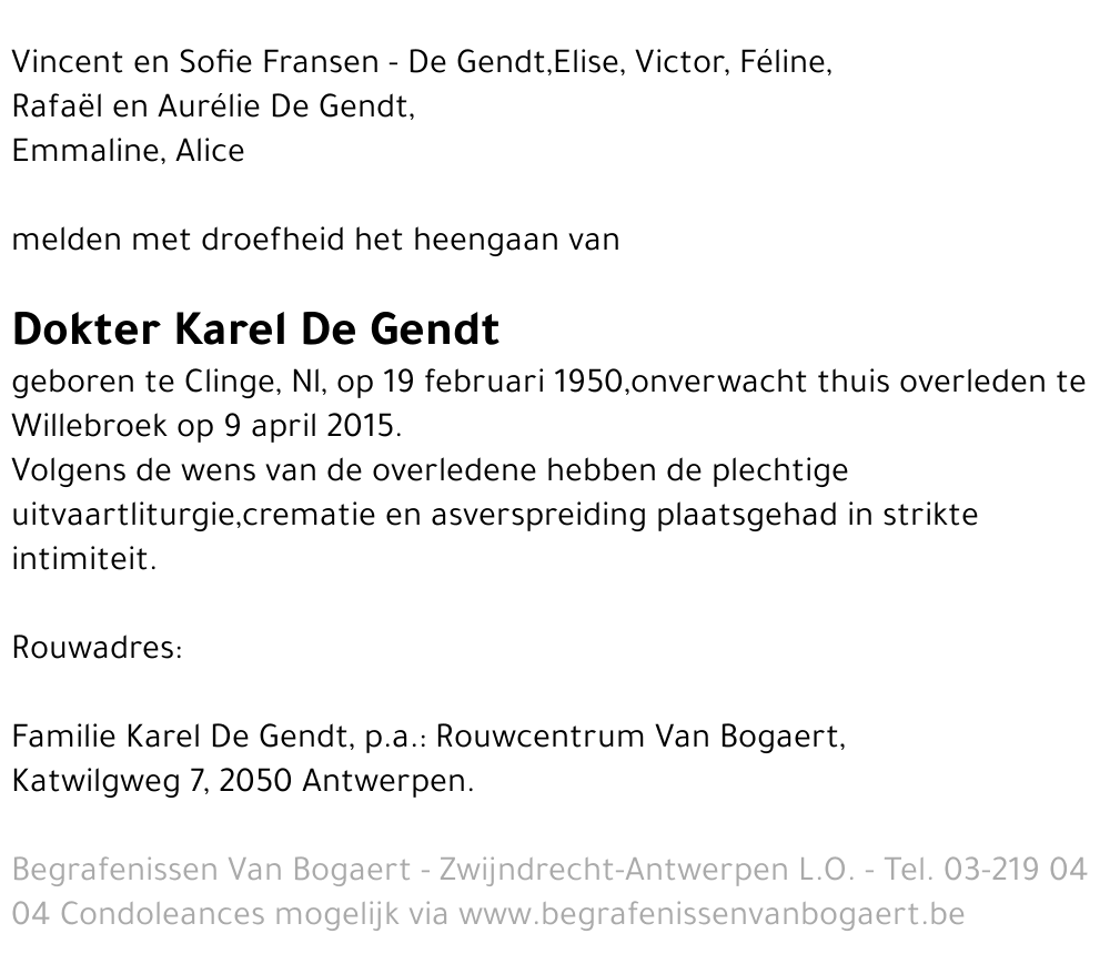 Karel De Gendt