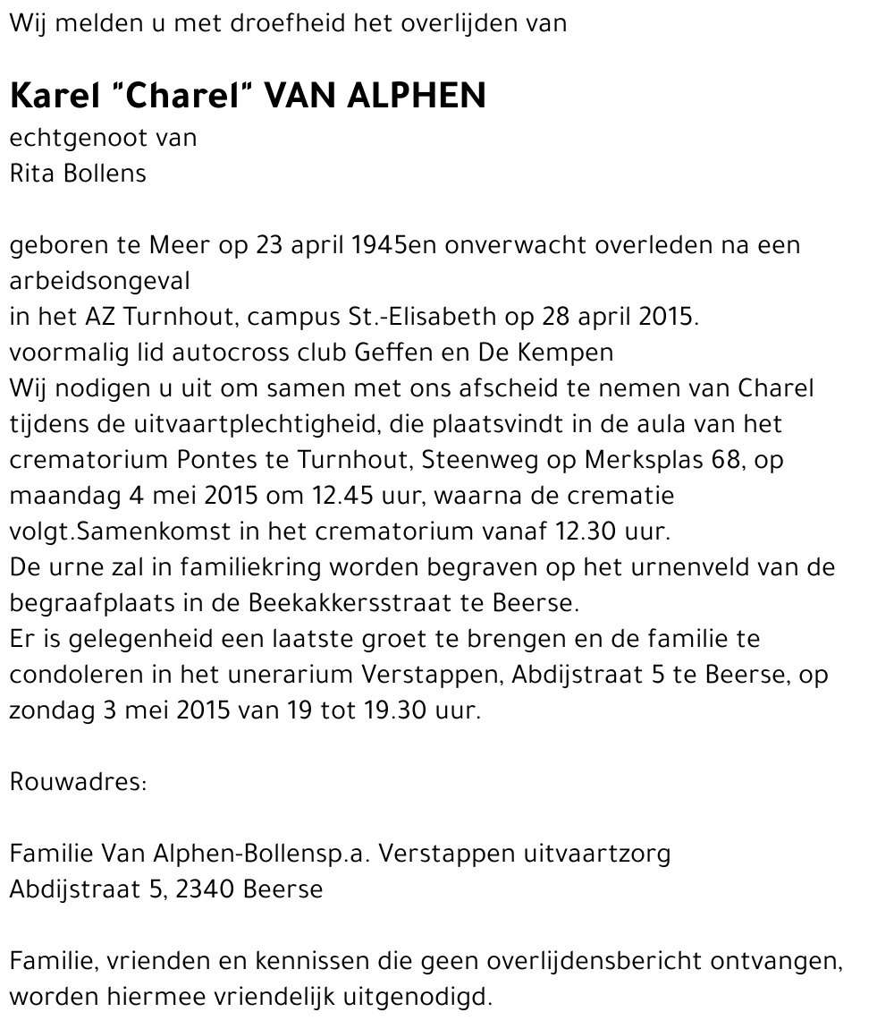 Karel Van Alphen