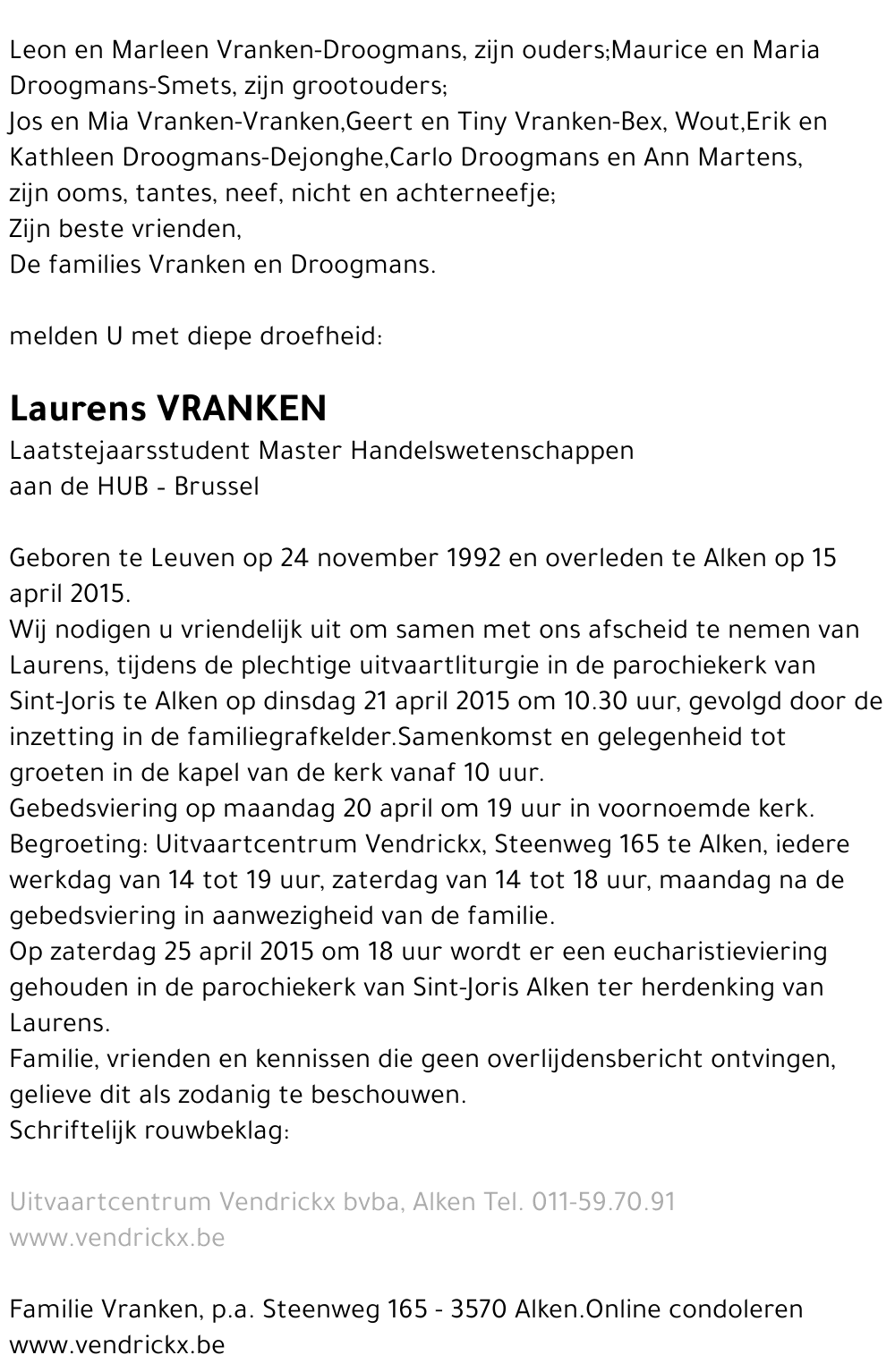 Laurens Vranken