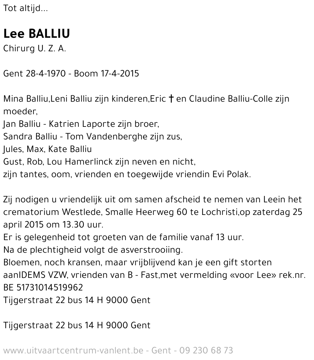Lee Balliu
