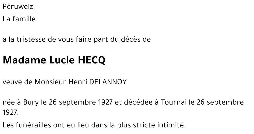 Lucie HECQ