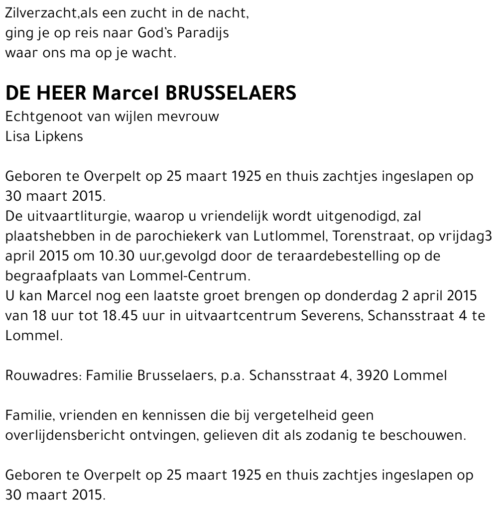 Marcel Brusselaers