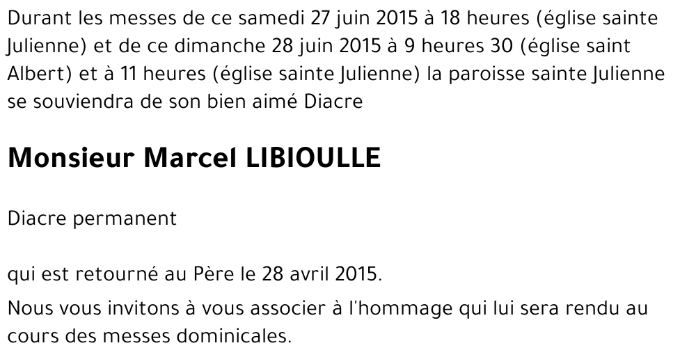 Marcel LIBIOULLE