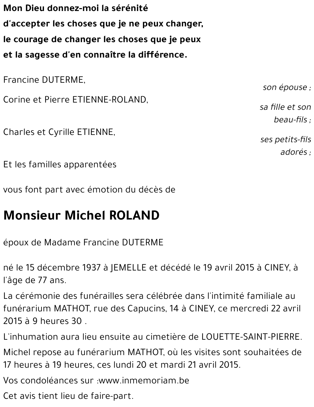 Michel ROLAND