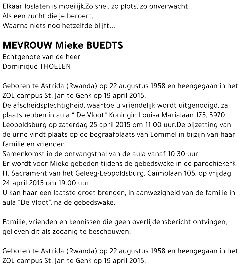 Mieke Buedts